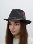 Шляпа STETSON арт. 2598123 POWELL (серый)
